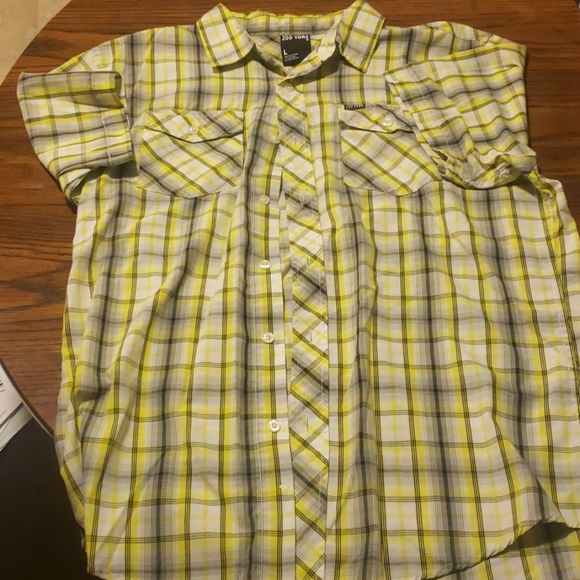 Zoo York Other - 🍀3/$20🍀Yellow and Black Zoo York Plaid Shirt